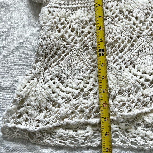 Free People Women's Eternal Delight
Cowl-Neck Pullover Top Open Knit Siz… - Picture 5 of 6